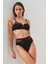 Polina Askılı V Tülle Bikini Siyah 231244 4
