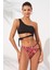 Iconic Tek Omuz Bağlamalı Bikini Takım Blush 231227-D 3