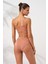 Iconic Tek Omuz Bağlamalı Bikini Takım Bronz 231227 2
