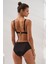Gınger Balenli Kaplı Bikini Takım SIYAH231235 2