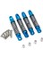 2X4PCS 1/18 Rc Paletli Pc'ler Için Metal Şok Emici Damper (Yurt Dışından) 2