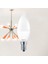 BA09-00513-BRAYTRON 5W 6500K Beyaz Işık E14 Mum LED Ampul 5 Li Paket 1