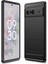 Google Pixel 7 Brushed Carbon Fiber Silikon Kılıf - Siyah AL3332 1