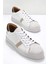 Beyaz Siyah Leather Erkek Sneaker E01585200703 1