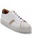 Beyaz Siyah Leather Erkek Sneaker E01585200703 3