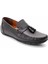 Siyah Leather Erkek Loafer Ayakkabı E01733800303 3