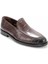 Kahve Kroko Leather Erkek Klasik Ayakkabı E01755122311 3