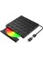 Ince Harici USB 3.0 CD DVD Rw Yazar CD Çalar Brülör CD Rw Drive Reader (Yurt Dışından) 2