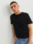 Slim Fit Siyah Erkek T-Shirt 12156101 4