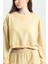 Üçgen Detaylı Crop Sweatshirt 3