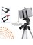 360 Derece Ayarlanabilir Katlanabilir Profesyonel Çekime Uygun 65 cm Ayaklı Tripod 2