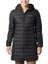 Lake 22 Kadın Kaz Tüyü Uzun Siyah Mont 1