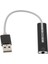 Mikro Deli Siyah Olan Harici 7.1ch USB 2.0 Stereo Ses Kartı Ses Adaptörü (Yurt Dışından) 2