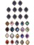 20PCS Cabochon Flatback Semelleme Düğün Takı Bulguları (Yurt Dışından) 1