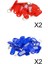 Serenable 200PCS Çıkarılabilir Su Geçirmez Anahtar Etiketler Kimlik Ad Kart Etiketleri Işaret Etiketleri (Yurt Dışından) 1