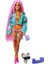 GXF09 Barbie Extra - Pembe Örgü Saçlı Bebek, +3 Yaş 2