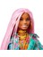 GXF09 Barbie Extra - Pembe Örgü Saçlı Bebek, +3 Yaş 5