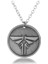 Bize Son Sarkık Ateşböceği Logosu Mektup Dogtag Vintage Retro Antik Mücevherat Kolye (Yurt Dışından) 2