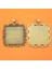 2 Parça Cabochon Cameo Taban Malzemeleri Takı Için Ağaç Dalları Iç Boyut 30MM Kare F1191 Kolye (Yurt Dışından) 4