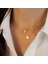 Kadın Alaşım Boncuk/payetler Çift Katmanlı Zincir Kadın Kolye (Yurt Dışından) 2