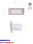 LED Merdiven-Duvar Armatürü Dikdörtgen Mavi Işık 1.5W 4