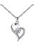 Kadın Kalp Kalp Şekli Aşk Kristal Kolye (Yurt Dışından) 2