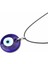 Türk Nazar Koruma Mavi Gözler Cam Şanslı Charm Unisex Kolye (Yurt Dışından) 1
