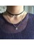 Kristal Charm Katmanlı Deri Kadın Için ve Gotik Collier Kolye (Yurt Dışından) 2