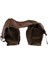 Motosiklet Arka Raf Çanta Çift Panniers Kargo Bagaj Çantası Accs Brown (Yurt Dışından) 1