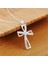 Içi Boş Haç Kakma Yapay Elmaslar Kolye (Yurt Dışından) 1