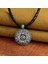 Om Lotus Mandala Madalyon Tibet Budist Meditasyon Takı Kolye (Yurt Dışından) 5