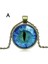 Kadın Kaplama Cabochon Takı Ejderha Kedi Gözü I Charm Moda Kolye (Yurt Dışından) 3