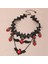 Collares Cadılar Bayramı Dantel Gerdanlık Yarasa Kristal Chokers ve Bildirimi Takı Kolye (Yurt Dışından) 5