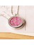 Güzel Çiçek Zincir Pedleri Antik Bronz Aromaterapi Lockets Uçucu Yağ Difüzörü Kolye (Yurt Dışından) 4