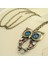 Moda Takı Vintage Renkler Içi Boş Sevimli Baykuş Retro Içi Boş Oyma Kazak Zinciri Kadınlar Için Uzun Kolye (Yurt Dışından) 2