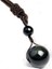 Unisex Doğal Obsidyen Transfer Boncuk Obsidyen Kolye (Yurt Dışından) 2