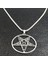 Tılsım Paslanmaz Çelik Keçi Şeytani Lucifer Yama Collier Homme Kolye (Yurt Dışından) 2