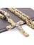 Ler Link Zinciri Moda Paslanmaz Çelik Christian Cross Kolye (Yurt Dışından) 5