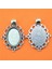 6 Parça Cabochon Cameo Taban Toplu Delikli Yandan Içe Boyut 13X18MM Oval Kameolar ve Cabochons F4074 Kolye (Yurt Dışından) 4