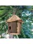 Asılı Ahşap Kuş Yuvası Süslemeleri Bahçe Için Kuş Evi (Yurt Dışından) 5