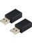 2 Parça USB 2.0 Tip-A Erkek-Mikro USB Pın Dişi Fiş Adaptör Dönüştürücü (Yurt Dışından) 2