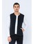 Erkek Regular Fit Bomber Yaka Fermuarlı Çok Cepli Kapitone Spor Yelek 3