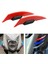 Elektrikli Motosikletler Için Motosiklet Kanatçık Aerodinamik Spoyler Kırmızı (Yurt Dışından) 4