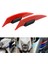 Elektrikli Motosikletler Için Motosiklet Kanatçık Aerodinamik Spoyler Kırmızı (Yurt Dışından) 5