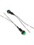 50X10MM Yeşil Yuvarlak Araba Anlık Itme/kapama Anahtarı 2 Pim (Yurt Dışından) 5