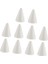 10X Koni Köpük Diy Noel Noel Ağacı Taban Malzeme Süslemesi 70MM 10PCS 70MM (Yurt Dışından) 1