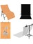 2X4FT Pvc Fotoğraf Fonu Düz Renkli Portre Turuncu (Yurt Dışından) 5