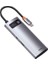 Baseus Metal Gleam Series 5in1 Type-C Hub Adaptör Çoklayıcı 3
