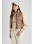 Slim Fit Dik Yaka Şişme Yelek Z8656AZ22AU 3
