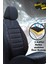 Renault Modus Uyumlu Kırmızı Oto Koltuk Kılıfı (Tam Takım Ön Arka Araç Koltuk Kılıfı) 3
